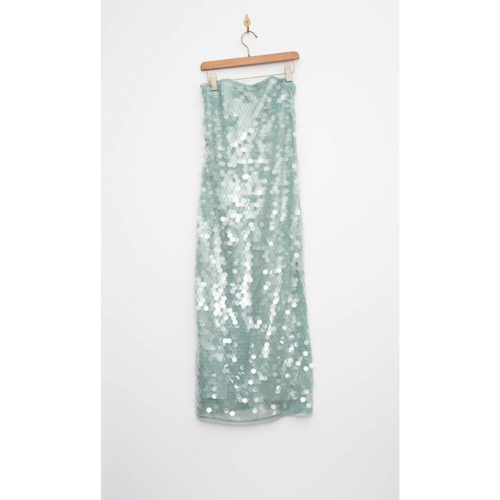 Staud Casey Dress In Mist Size 6 - Picture 4 of 12